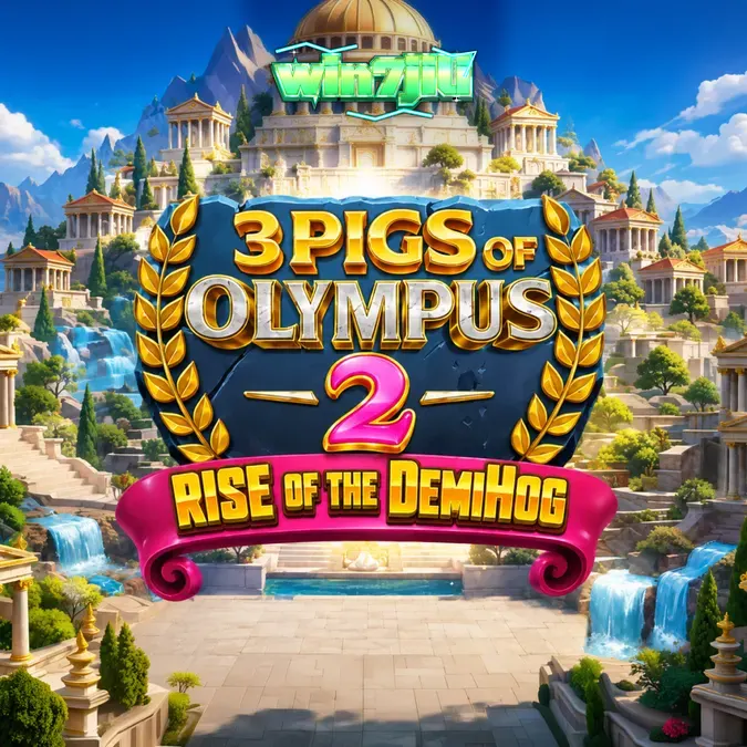 Ang 3 Pigs of Olympus 2 Rise of the DemiHog ay nagtatampok ng mga pig heroes sa isang mythic Olympus setting.